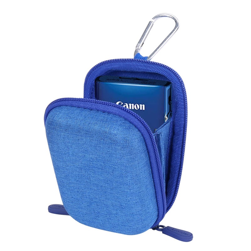 Aenllosi Hard Carrying Case Replacement for Canon PowerShot ELPH 170/180/190/300/330/340/350/360 Digital Camera (carrying case, Blue) - Image 1